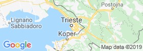 Trieste map